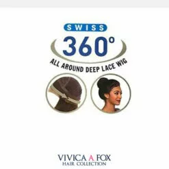 Wigs For Black Women Vermont | Lace Front & Lace Part Remy Human Hair Wig By Vivica Fox