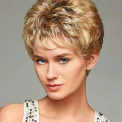 Wigs For Women Monica Petite | Lace Front & Monofilament Synthetic Wig By Henry Margu 16 Wigs For Women Monica Petite | Lace Front & Monofilament Synthetic Wig By Henry Margu