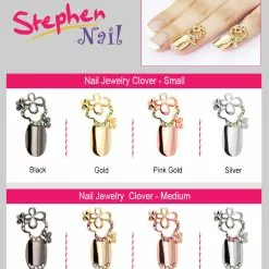 Stephen Nail Jewelry Clover (Small-Silver)