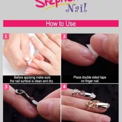 Stephen Nail Jewelry Clover (Medium-Gold)