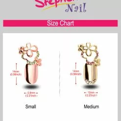 Stephen Nail Jewelry Clover (Medium-Silver)