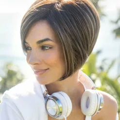 Emy (Exclusive) | Lace Front & Monofilament Synthetic Wig By Amore