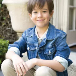 Logan | Kids Lace Front & Monofilament Top Synthetic Wig By Amore