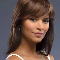 Medium Top Piece Monofilament Synthetic Wiglet By Amore