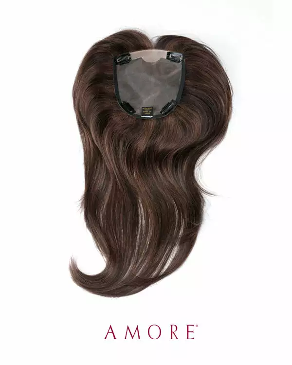 Wiglets Long Top Piece Monofilament (Exclusive) Synthetic Wiglet By Amore 7 Wiglets Long Top Piece Monofilament (Exclusive) Synthetic Wiglet By Amore