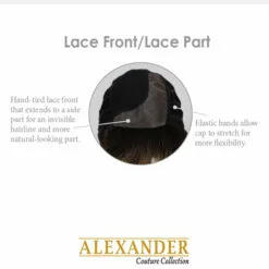 Wigs For Women Zara | Lace Front & Monofilament Part Synthetic Wig By Alexander