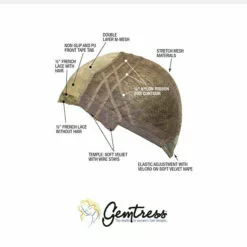 Smooth Shoulder Shag | Lace Front & Monofilament Synthetic Wig By TressAllure Wigs For Women