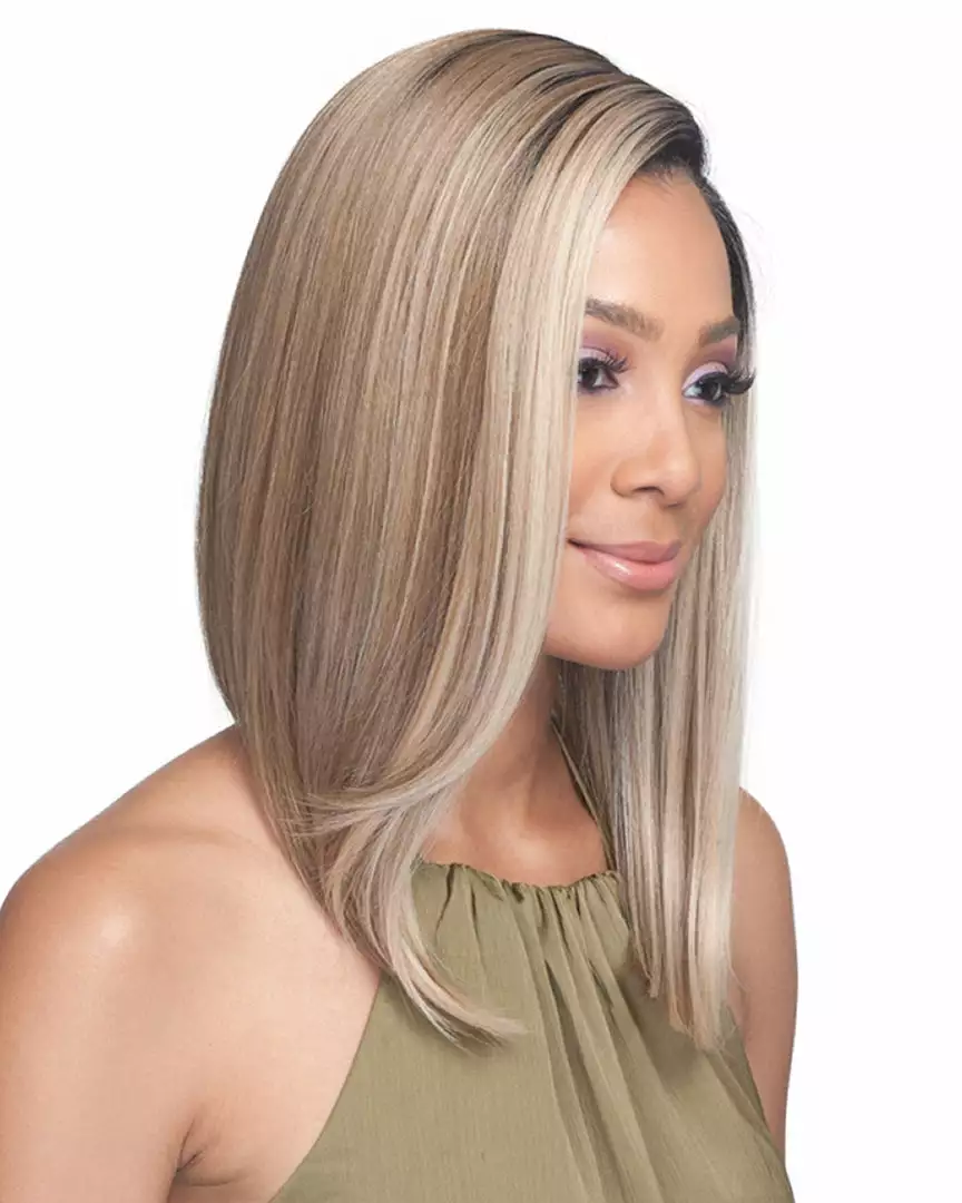 Wigs For Black Women Amiyah | Lace Front Synthetic Wig By Bobbi Boss 4 Wigs For Black Women Amiyah | Lace Front Synthetic Wig By Bobbi Boss