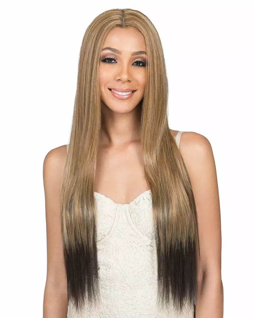 Wigs For Black Women Lia | Lace Front Human Hair Blend Wig By Bobbi Boss 3 Wigs For Black Women Lia | Lace Front Human Hair Blend Wig By Bobbi Boss