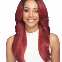 Wigs For Black Women Taylah | Lace Front Human Hair Blend Wig By Bobbi Boss