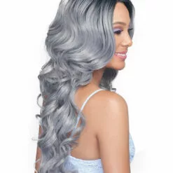 Wigs For Black Women Kiliah | Lace Front Human Hair Blend Wig By Bobbi Boss