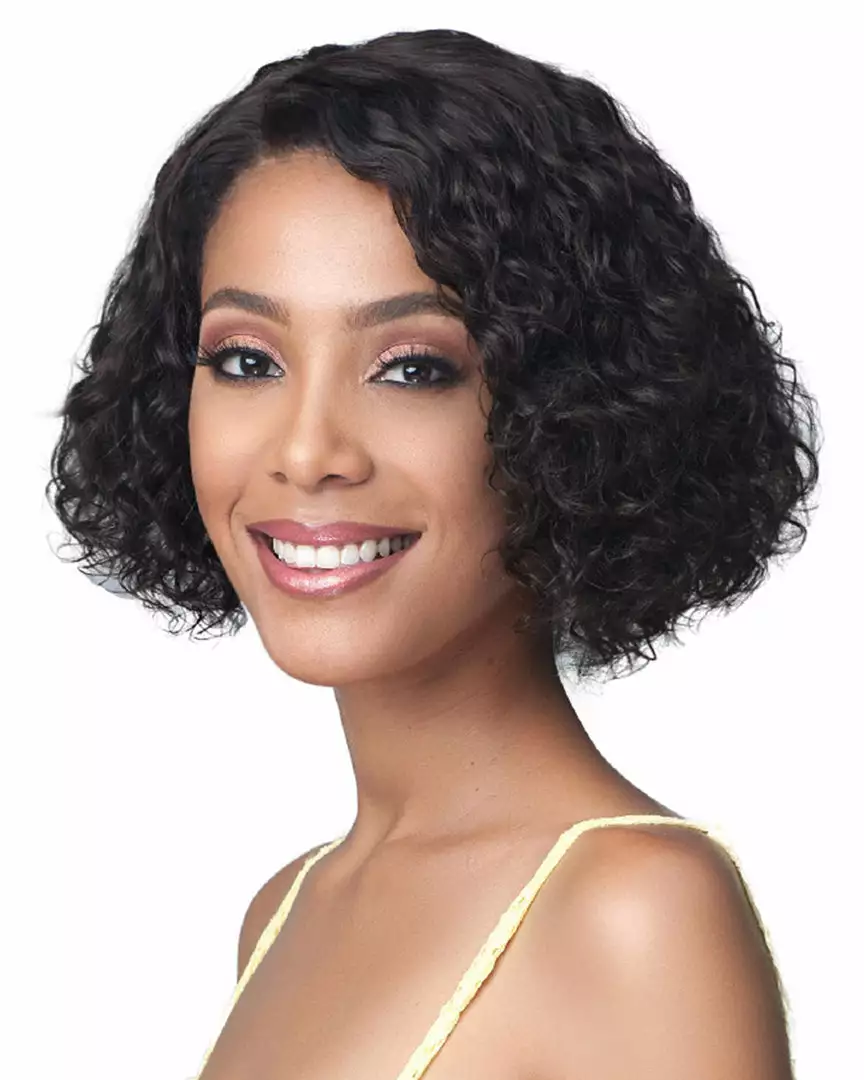 Water Curl 10 | Lace Front Human Hair Wig By Bobbi Boss Wigs For Black Women 4 Water Curl 10 | Lace Front Human Hair Wig By Bobbi Boss Wigs For Black Women