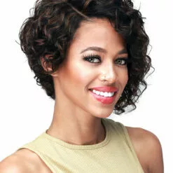 Wigs For Black Women Barbara | Lace Front Human Hair Wig By Bobbi Boss 5 Wigs For Black Women Barbara | Lace Front Human Hair Wig By Bobbi Boss