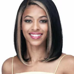 Logan | Lace Front Human Hair Wig By Bobbi Boss Wigs For Black Women