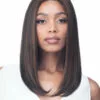 Wigs For Black Women Straight 16 | Lace Front Human Hair Wig By Bobbi Boss