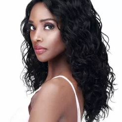 Wigs For Black Women Spanish Wave 18 | Lace Front Human Hair Wig By Bobbi Boss