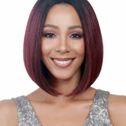 Wigs For Black Women April | Lace Front Synthetic Wig By Bobbi Boss