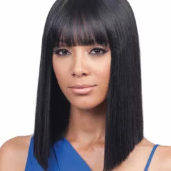 Wigs For Black Women Yara Bang | Lace Front Synthetic Wig By Bobbi Boss