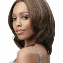 Afia | Lace Front Synthetic Wig By Bobbi Boss Wigs For Black Women