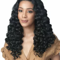 Wigs For Black Women Lourdes | Lace Front Synthetic Wig By Bobbi Boss