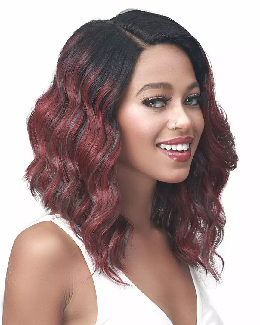 Wigs For Black Women Henna | Lace Front Synthetic Wig By Bobbi Boss 4 Wigs For Black Women Henna | Lace Front Synthetic Wig By Bobbi Boss