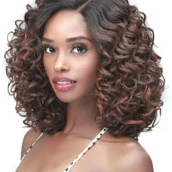 Wigs For Black Women Hayley | Lace Front Synthetic Wig By Bobbi Boss