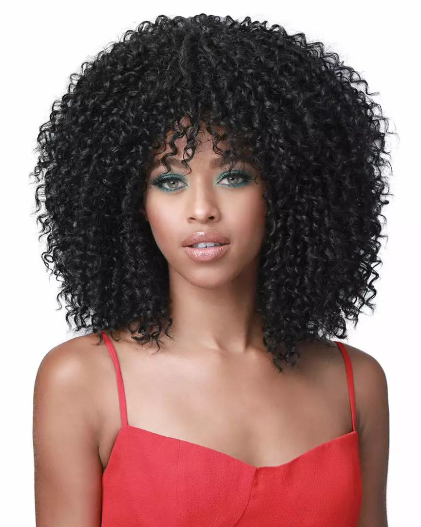 Wigs For Black Women Tina | Human Hair Blend Wig By Bobbi Boss 3 Wigs For Black Women Tina | Human Hair Blend Wig By Bobbi Boss