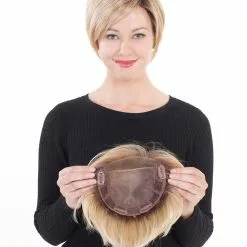 Lace Front Mono Topper 6 | Synthetic Wiglet By Belle Tress Clearance Items