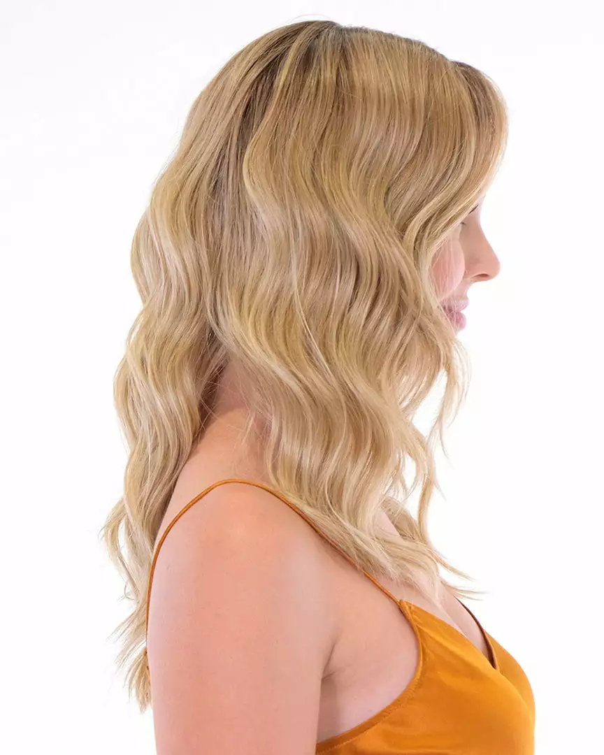 18~26 Inch Premium 100% Handmade Topper 18 Wave | Toppers By Belle Tress 5 18~26 Inch Premium 100% Handmade Topper 18 Wave | Toppers By Belle Tress