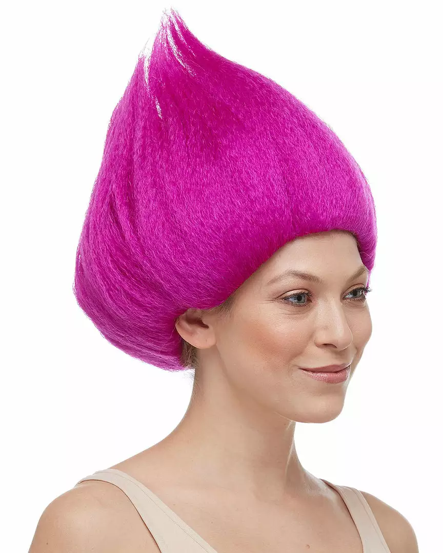 Deluxe Troll | Costume Wig By Characters Costume Wigs 3 Deluxe Troll | Costume Wig By Characters Costume Wigs