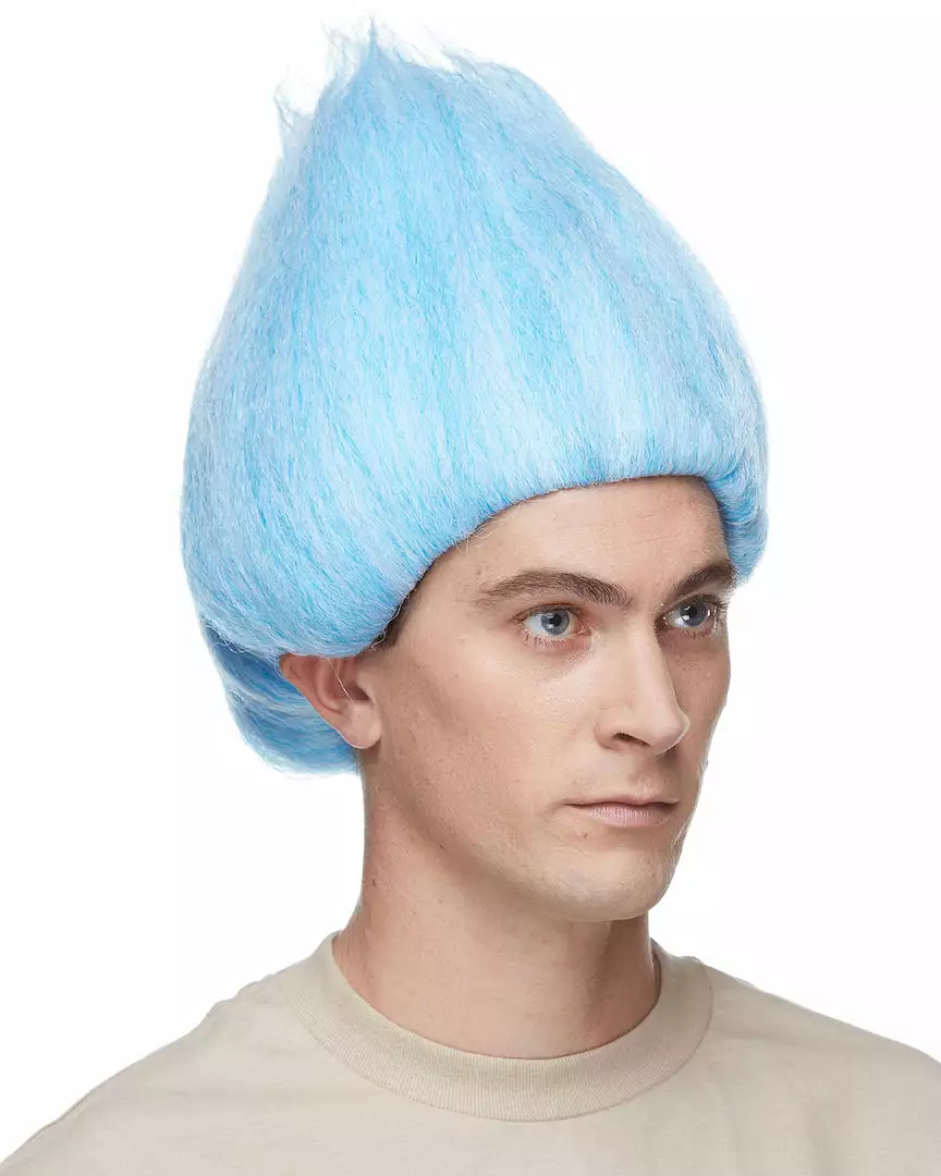 Deluxe Troll | Costume Wig By Characters Costume Wigs 5 Deluxe Troll | Costume Wig By Characters Costume Wigs