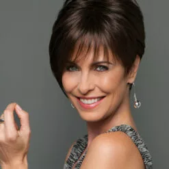 Wigs For Women Salon Sleek-Petite/Average | Monofilament Part Synthetic Wig By Gabor