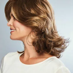 Bouncy Beauty | Lace Front & Monofilament Part Synthetic Wig By Gabor Wigs For Women