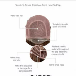 Forever Chic | Lace Front & Monofilament Synthetic Wig By Gabor