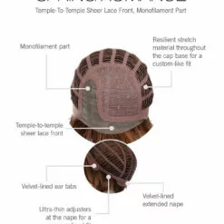 Spring Romance | Lace Front & Monofilament Part Synthetic Wig By Gabor 13 Spring Romance | Lace Front & Monofilament Part Synthetic Wig By Gabor