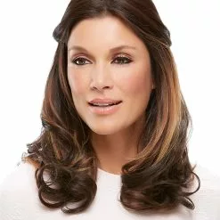 18~26 Inch EasiPart HD XL 18 Inch | Monofilament Clip-in Crown Volumizer Toppers By Jon Renau