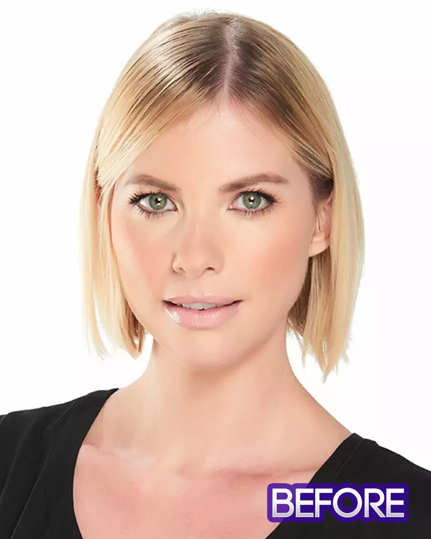 EasiPart HD XL 8 Inch | Monofilament Clip-in Crown Volumizer Toppers By Jon Renau 8~12 Inch 6 EasiPart HD XL 8 Inch | Monofilament Clip-in Crown Volumizer Toppers By Jon Renau 8~12 Inch