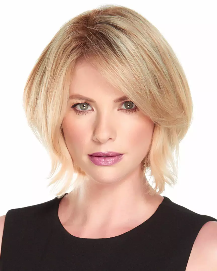 EasiPart HD XL 8 Inch | Monofilament Clip-in Crown Volumizer Toppers By Jon Renau 8~12 Inch 3 EasiPart HD XL 8 Inch | Monofilament Clip-in Crown Volumizer Toppers By Jon Renau 8~12 Inch