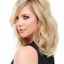 8~12 Inch EasiPart HH 12 Inch (Exclusive) | Human Hair Clip-in Crown Volumizer Toppers By Jon Renau