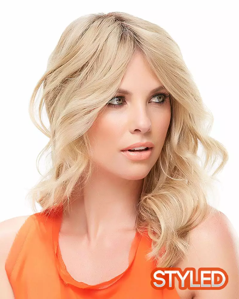 EasiPart HH XL 12 Inch | Remy Human Hair Clip-in Crown Volumizer Toppers By Jon Renau 8~12 Inch 9 EasiPart HH XL 12 Inch | Remy Human Hair Clip-in Crown Volumizer Toppers By Jon Renau 8~12 Inch