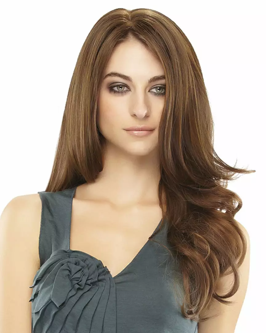 EasiPart HH 18 Inch | Remy Human Hair Clip-in Crown Volumizer Toppers By Jon Renau 6 EasiPart HH 18 Inch | Remy Human Hair Clip-in Crown Volumizer Toppers By Jon Renau