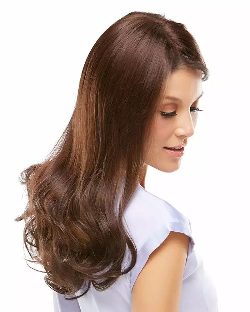 EasiPart HH XL 18 Inch (Exclusive) | Remy Human Hair Clip-in Crown Volumizer Toppers By Jon Renau Wiglets 5 EasiPart HH XL 18 Inch (Exclusive) | Remy Human Hair Clip-in Crown Volumizer Toppers By Jon Renau Wiglets