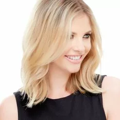 EasiCrown HH 12 Inch (Exclusive) | Remy Human Hair Clip-in Crown Volumizer Toppers By Jon Renau 8~12 Inch