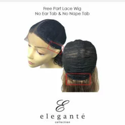 Wigs For Women HL Vanessa | Lace Front & Lace Part Remy Human Hair Wig By Elegante