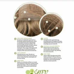 Harmony | Lace Front & Monofilament Part Synthetic Wig By Envy