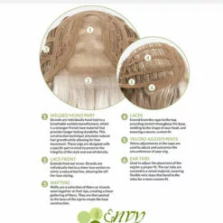 Wendi (Exclusive) | Lace Front & Monofilament Part Synthetic Wig By Envy