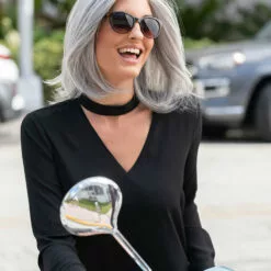 Zoey | Lace Front & Monofilament Human Hair Blend Wig By Envy