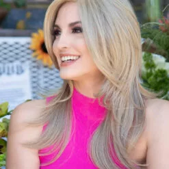 Erica | Lace Front & Monofilament Top Human Hair Blend Wig By Envy Wigs For Women