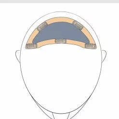 EasiCrown HD 18 Inch | Clip-in Crown Volumizer Toppers By Jon Renau 18~26 Inch