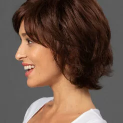 Wavy Mid Layered Shag | Lace Front & Monofilament Synthetic Wig By TressAllure